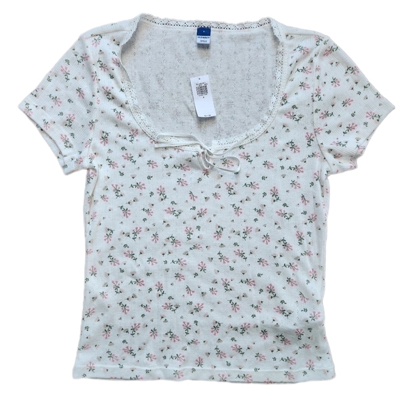 NWT OLD NAVY floral shirt Size S - Picture 1 of 4